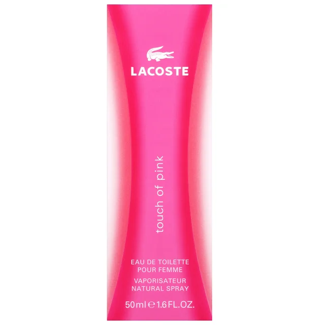Lacoste Touch Of Pink For Her Eau de Toilette Spray 50ml