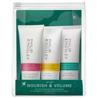 Philip Kingsley Jet Set Nourish & Volume Gift Set (Worth £46.00)