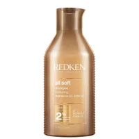 Redken All Soft Shampoo, For Dry Hair, Intense Softness and Shine 300ml - undefined undefined
