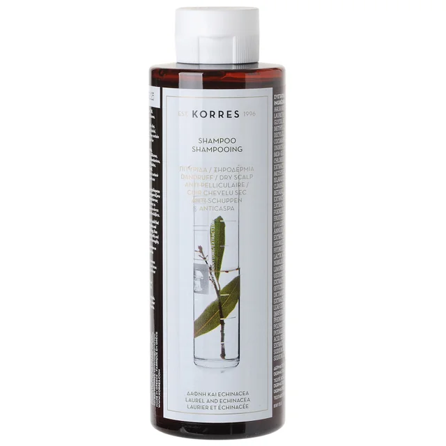 KORRES Haircare Laurel and Echincea Shampoo for Dandruff and Dry Scalp 250ml