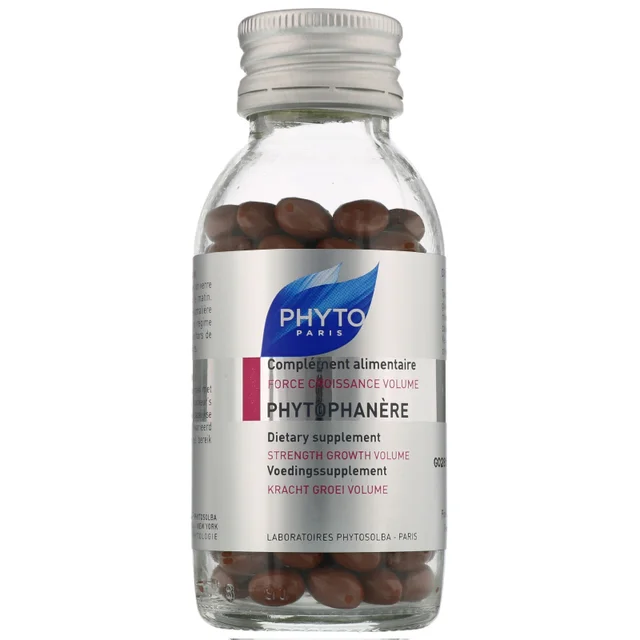 PHYTO PHYTOPHANÈRE Dietary Supplement For Beautiful Hair & Nails x 120 capsules