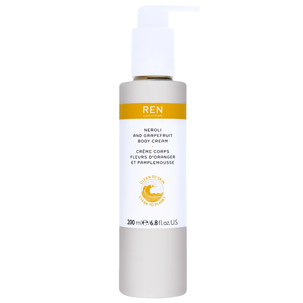 REN Clean Skincare Neroli And Grapefruit Body Cream 200ml Image 1