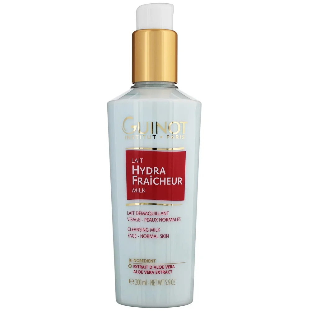 Guinot Make-Up Removal / Cleansing Lait Hydra Fraicheur Milk 200ml / 5.9 oz. Image 1