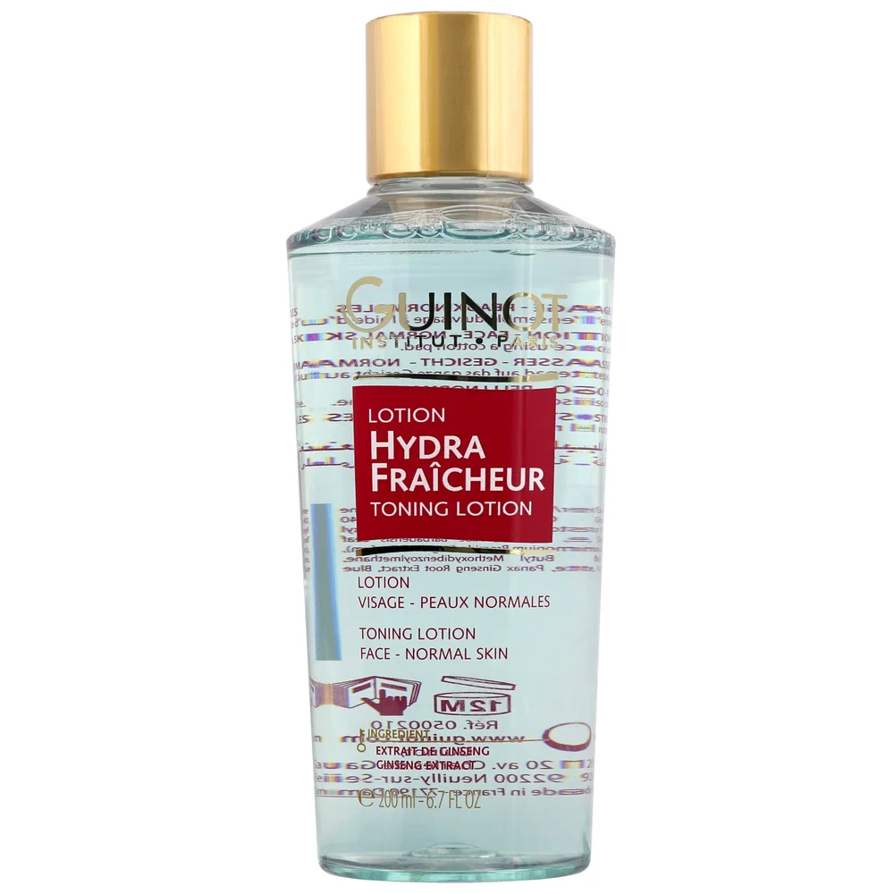 Guinot Make-Up Removal / Cleansing Lotion Hydra Fraicheur Refreshing Toning Lotion 200ml / 6.7 fl.oz. Image 1
