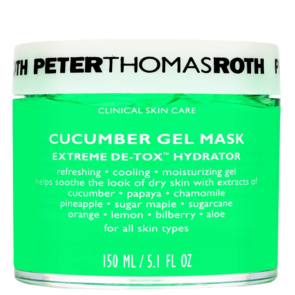 Peter Thomas Roth Cucumber De-Tox Gel Mask For All skin Types 150ml Image 1