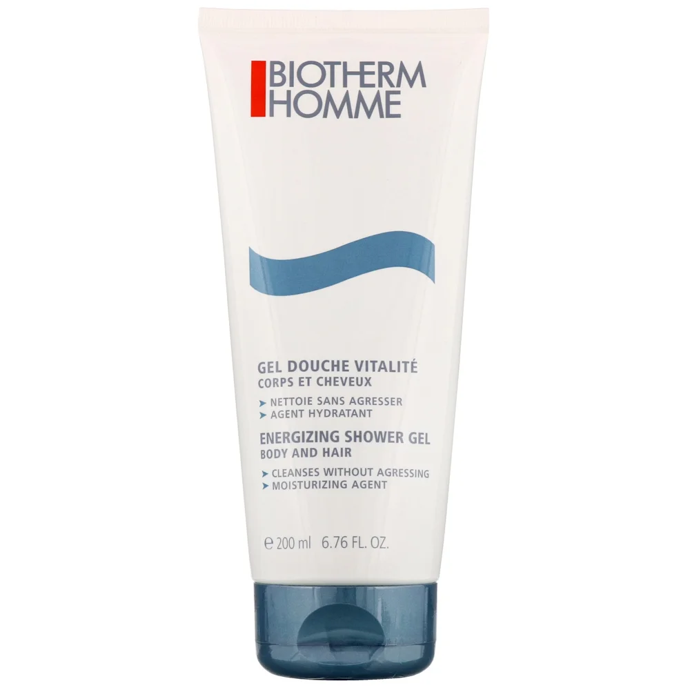 Biotherm Homme Energizing Shower Gel for Body and Hair 200ml Image 1