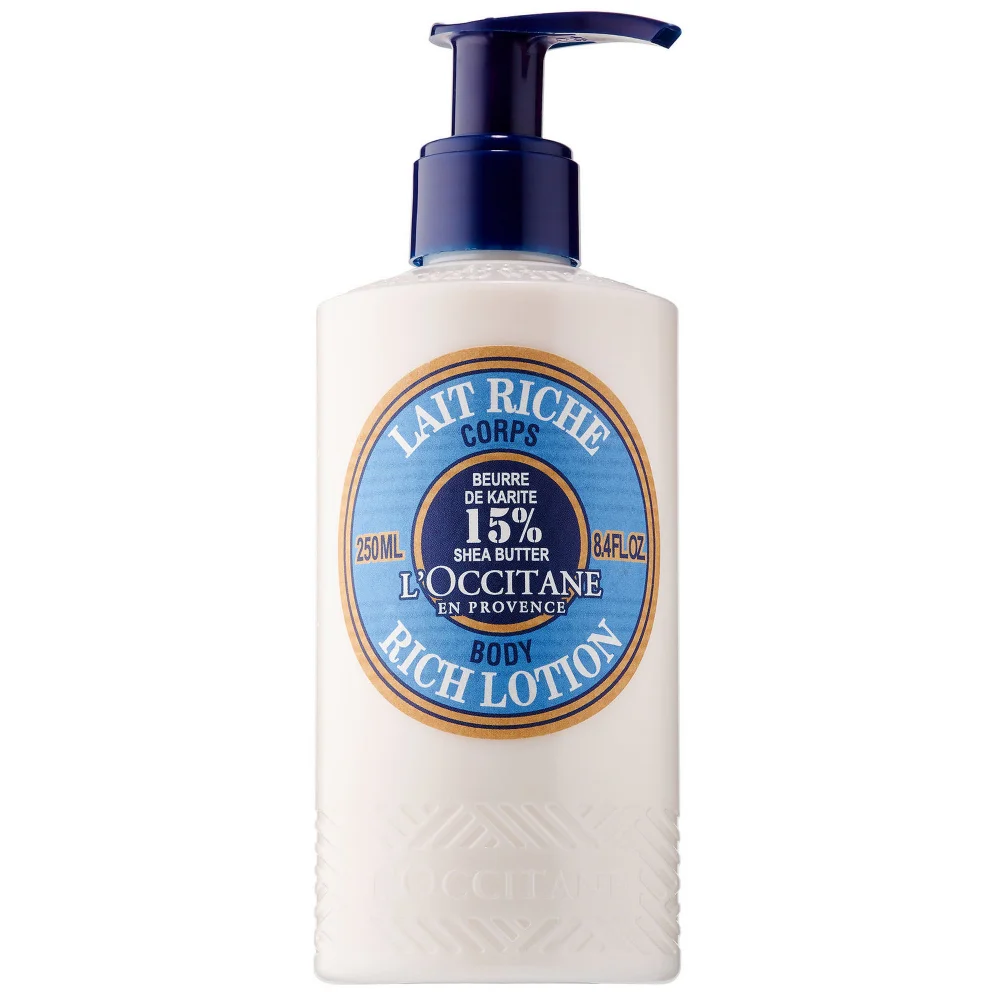 L'OCCITANE Shea Butter Rich Body Lotion 250ml Image 1