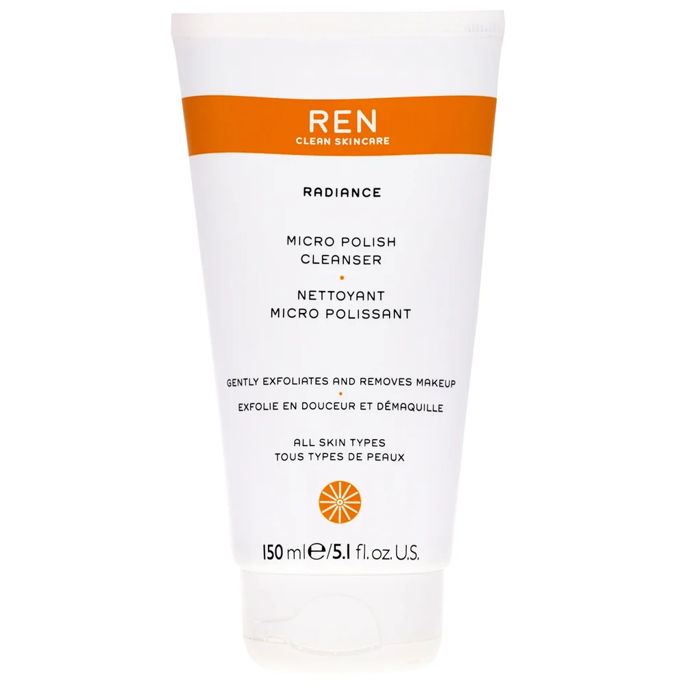REN Clean Skincare Face Radiance Micro Polish Cleanser 150ml / 5.1 fl.oz. Image 1