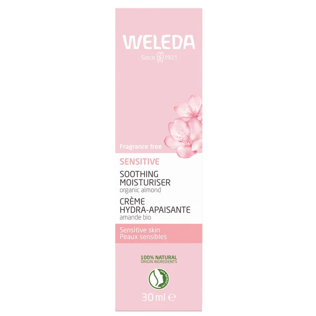 Weleda Face Care Almond Sensitive Soothing Moisturiser 30ml