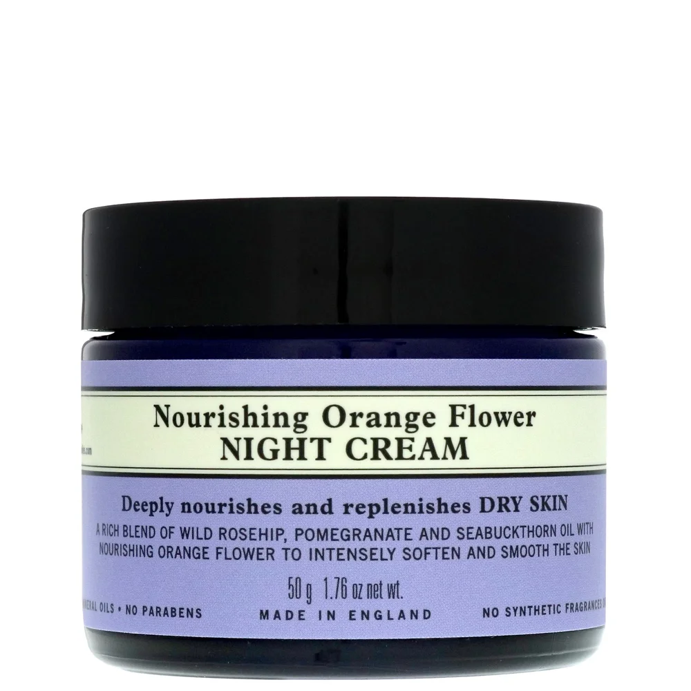 Neal's Yard Remedies Facial Moisturisers Nourishing Orange Flower Night Cream 50g Image 1