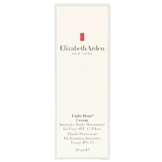 Elizabeth Arden Eight Hour Cream Intensive Daily Moisturizer For Face SPF15 Sunscreen PA++ 50ml