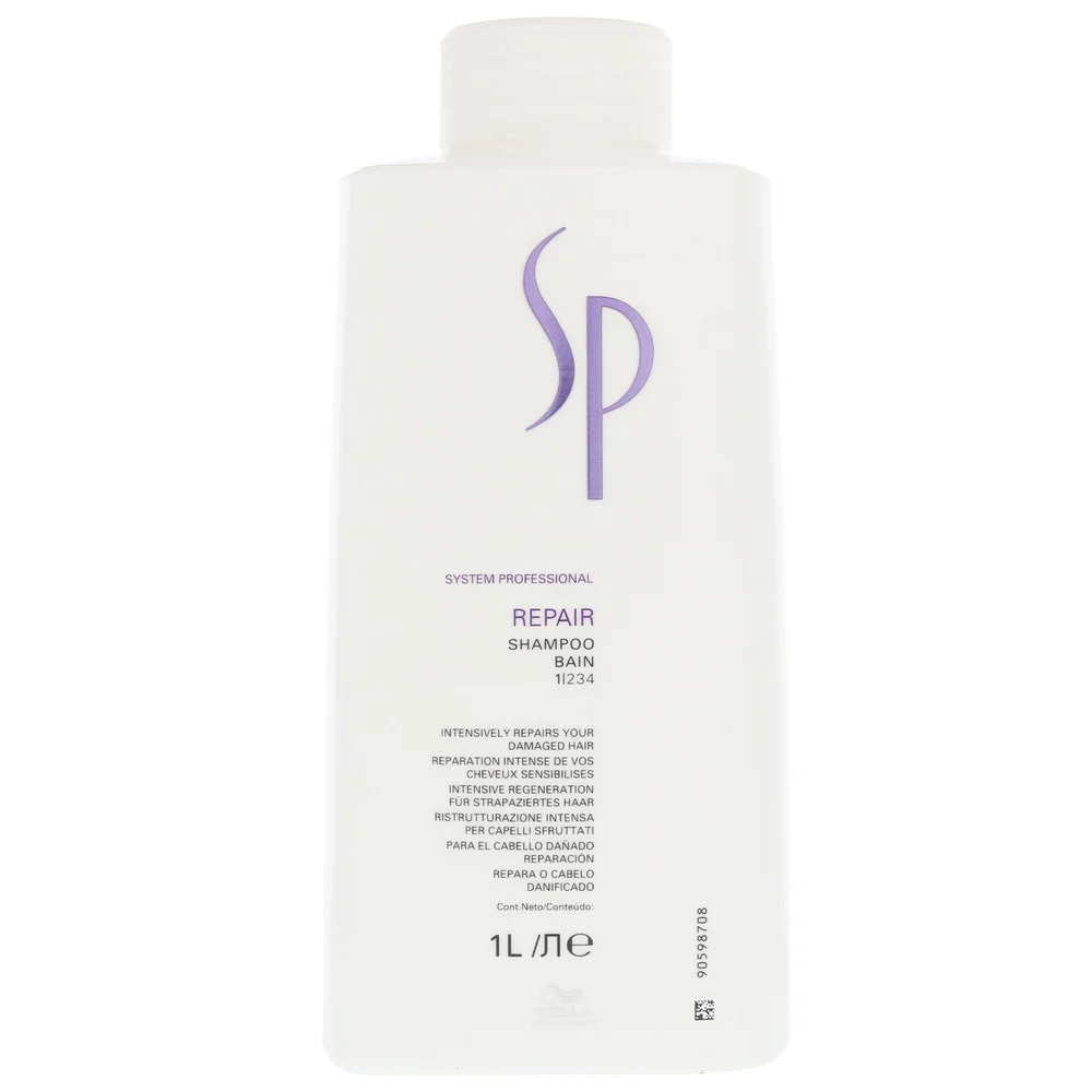 Wella SP Repair Shampoo 1000ml Image 1
