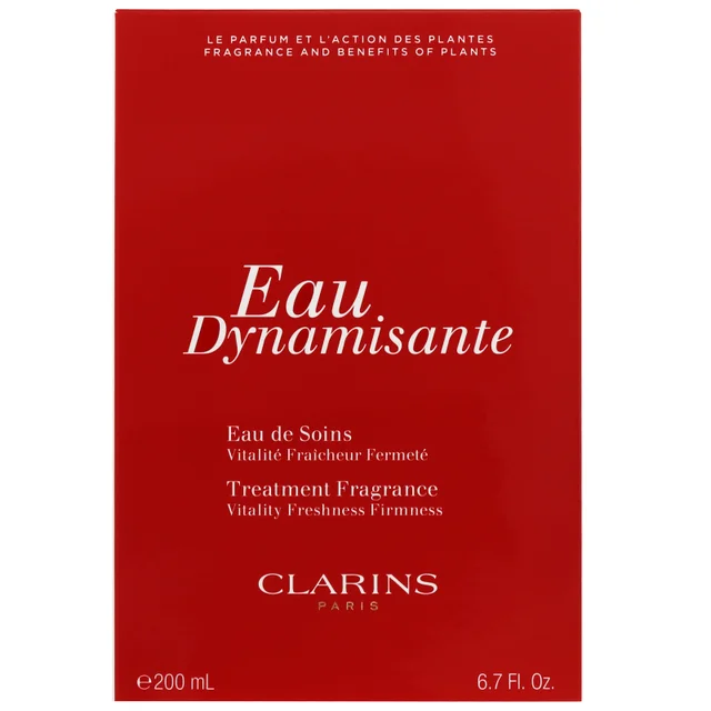 Clarins Eau Dynamisante Treatment Fragrance Vitality Freshness Firmness Natural Splash 200ml / 6.7 fl.oz.