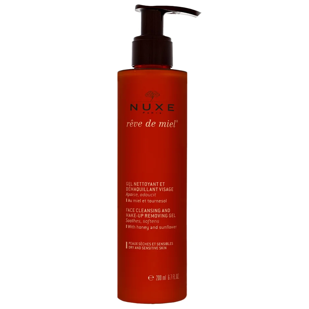 Nuxe Rêve de Miel Face Cleansing and Make-Up Removing Gel 200ml Image 1