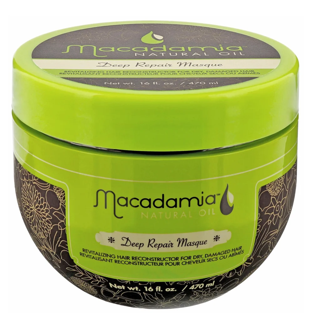 Macadamia Natural Oil Care & Treatment Deep Repair Masque for Dry and Damaged Hair 470ml Image 1