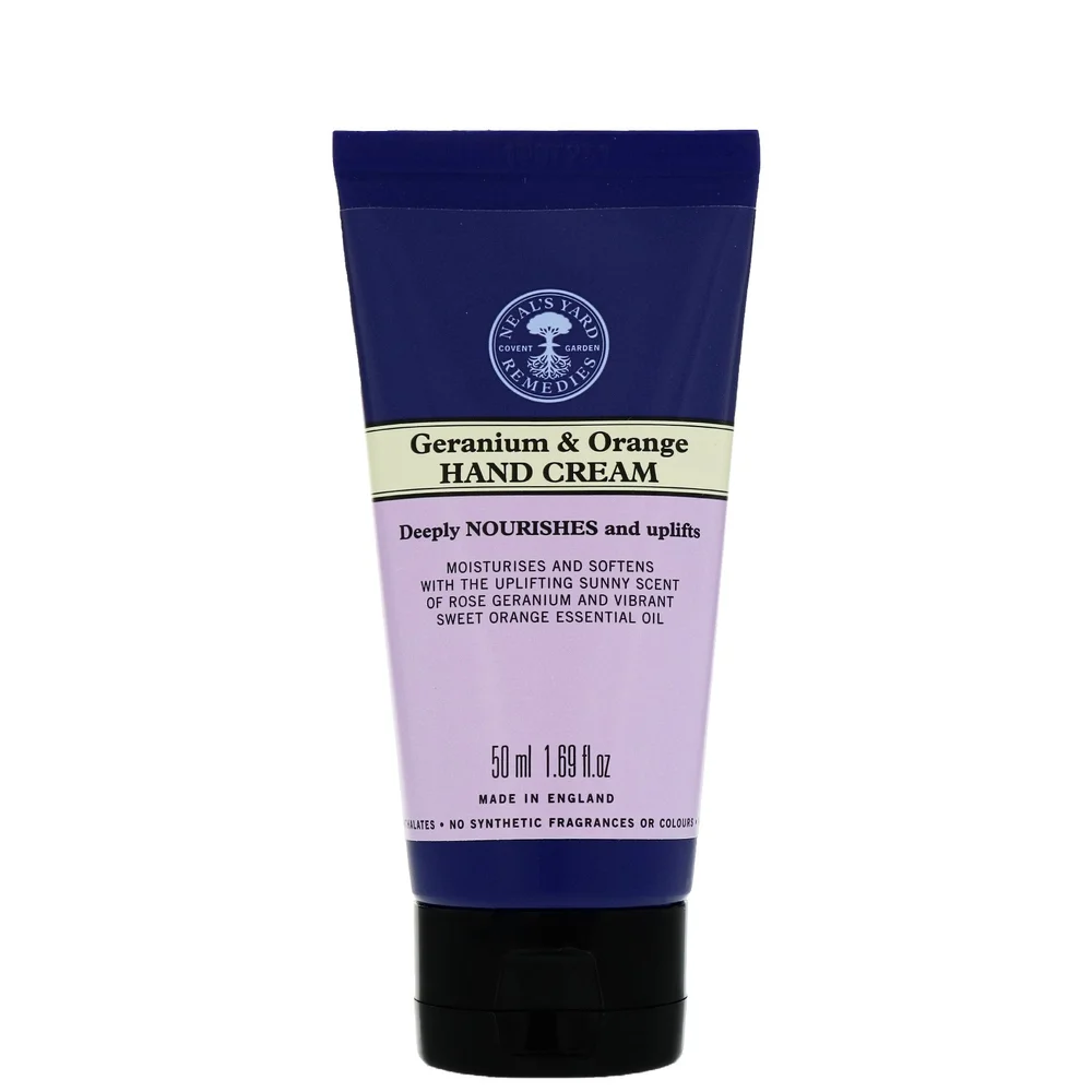 Neal's Yard Remedies Hand Care Geranium & Orange Hand Cream 50ml Image 1