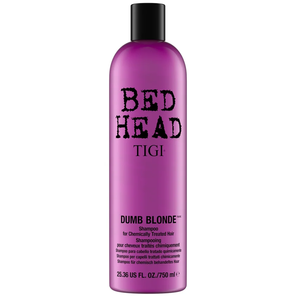 TIGI Bed Head Dumb Blonde Shampoo for Damaged Blonde Hair 750ml Image 1