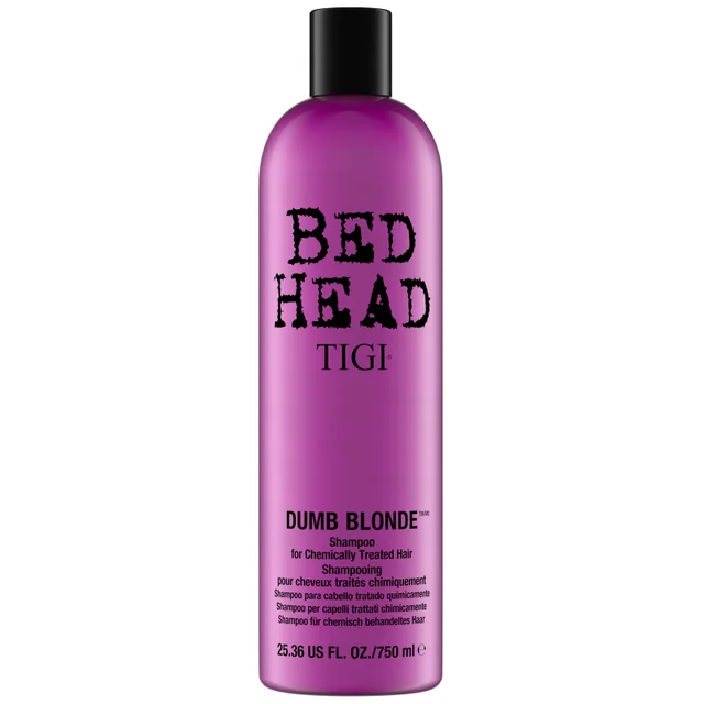 TIGI Bed Head Dumb Blonde Shampoo for Damaged Blonde Hair 750ml