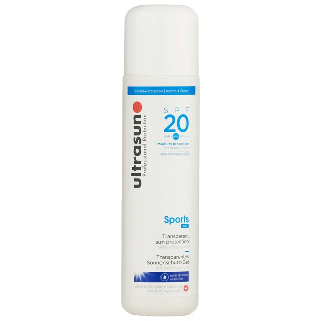 Ultrasun Sports Formula  Transparent Sun Protection SPF20 200ml