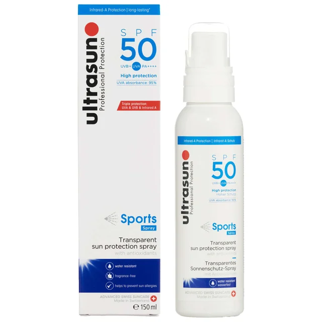 Ultrasun Sports Formula Spray SPF50 150ml
