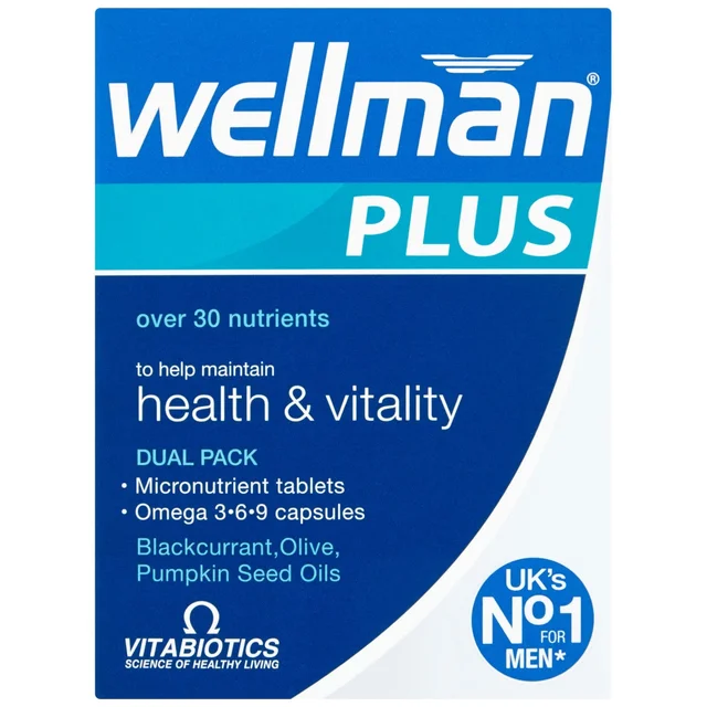 Vitabiotics Wellman Plus Omega 369
