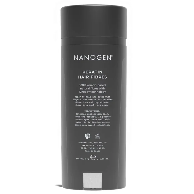 Nanogen Keratin Thickening Hair Fibres - 2 Month Medium Brown 30g