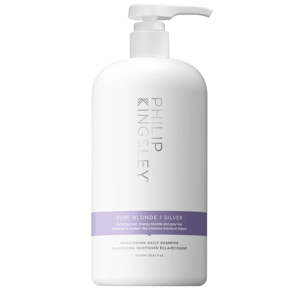 Philip Kingsley Shampoo Pure Blonde / Silver Brightening Daily 1000ml Image 1