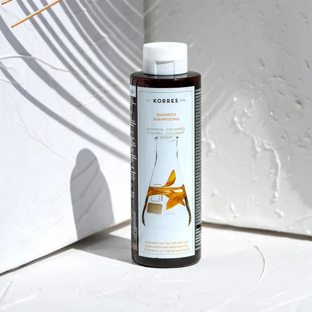 KORRES Sunflower and Mountain Tea Shampoo for Coloured Hair 250ml