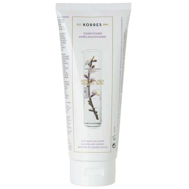 KORRES Haircare Almond and Linseed Conditioner for Dry or Damaged Hair 200ml