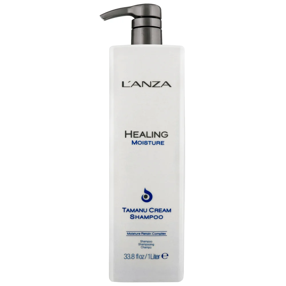 L'Anza Healing Moisture Tamanu Cream Shampoo 1000ml Image 1