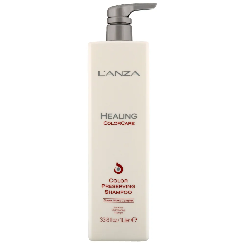 L'Anza Healing ColorCare Color Preserving Shampoo 1000ml Image 1