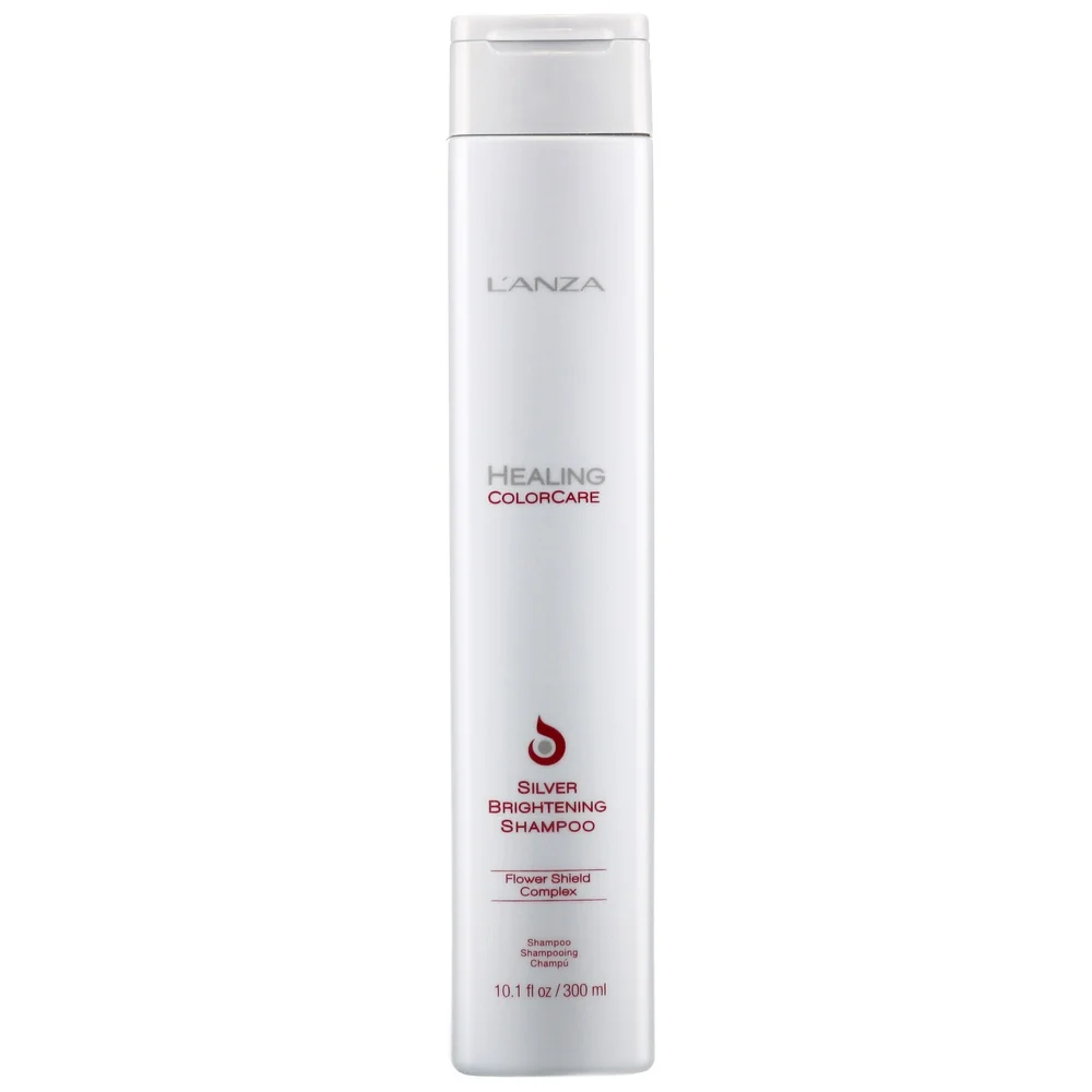 L'Anza Healing ColorCare Silver Brightening Shampoo 300ml Image 1