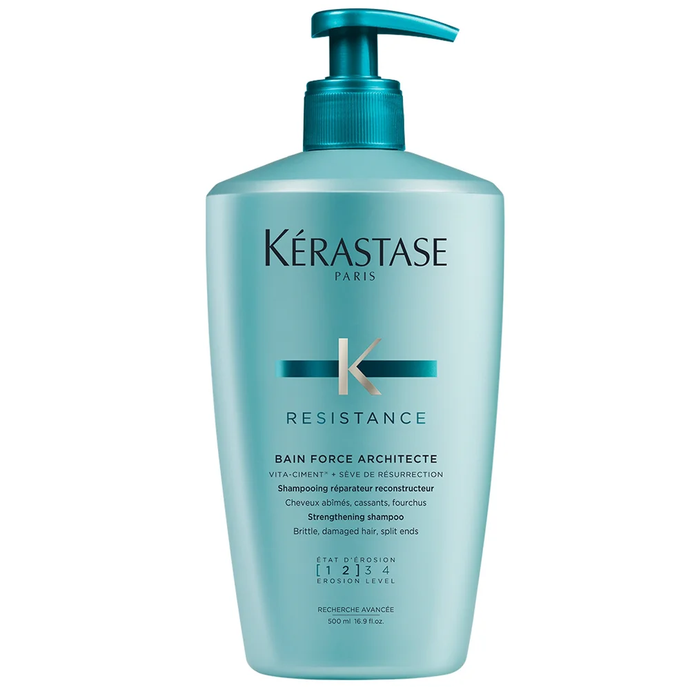 Kérastase Resistance Bain Force Architecte: Strengthening Shampoo 500ml Image 1