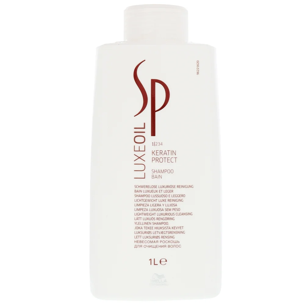 Wella SP Luxe Oil Keratin Protect Shampoo 1000ml Image 1