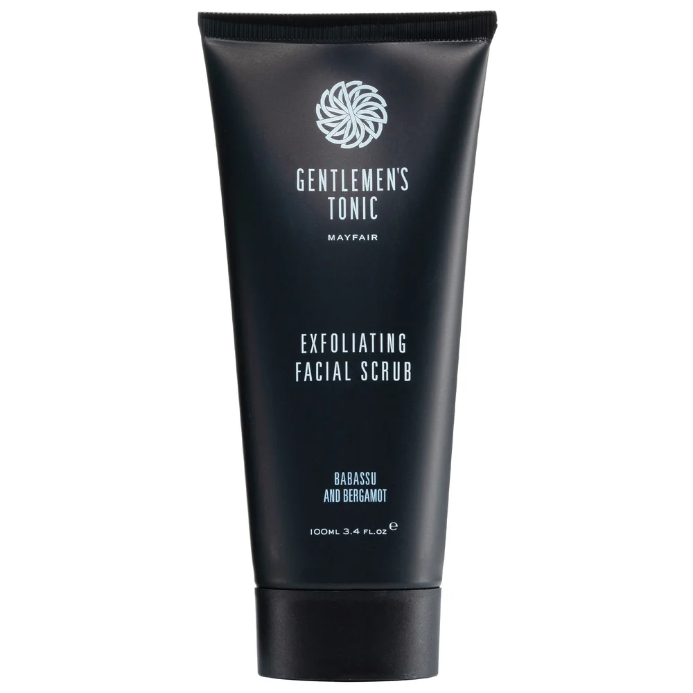 Gentlemen's Tonic Face & Beard Exfoliating Facial Scrub 100ml Image 1