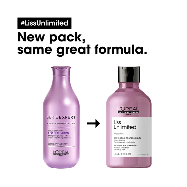 L'Oréal Professionnel SERIE EXPERT Liss Unlimited Shampoo 300ml