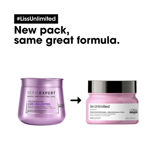 L'Oréal Professionnel SERIE EXPERT Liss Unlimited Professional Mask 250ml