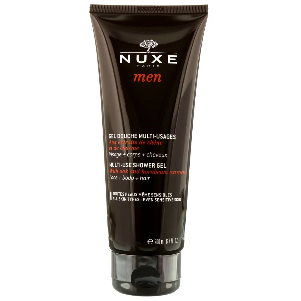 Nuxe Men Multi-Use Shower Gel For Face, Hair & Body 200ml Image 1