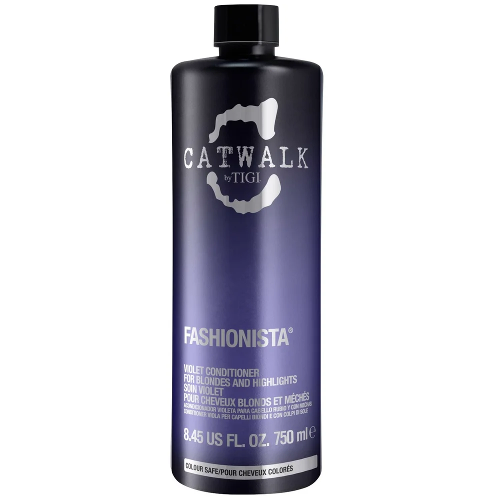 TIGI Catwalk Fashionista Violet Conditioner 750ml Image 1
