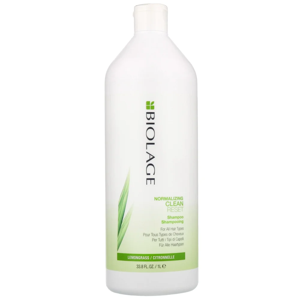 Biolage CleanReset Normalizing Shampoo for All Hair Types 1000ml Image 1