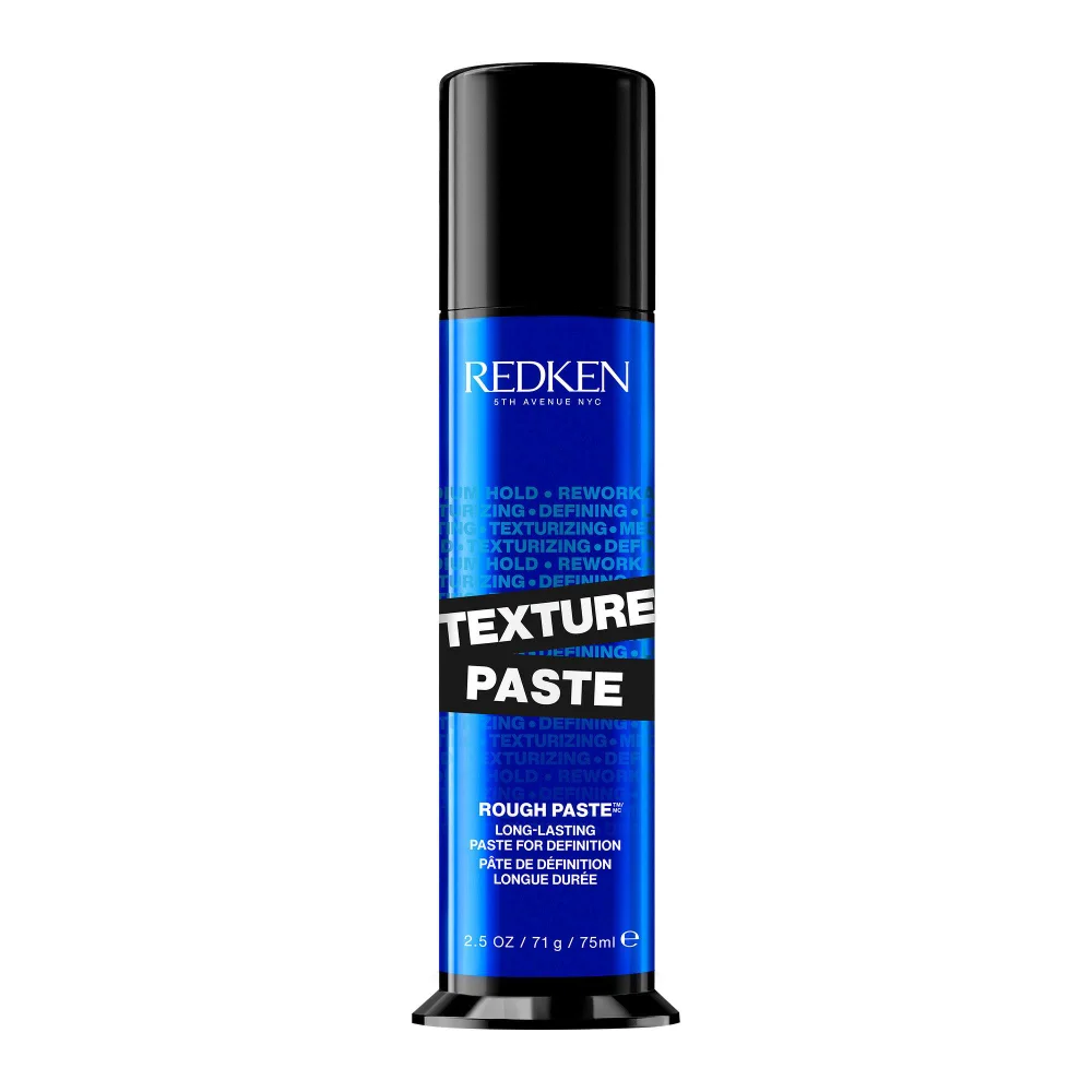Redken Styling Texture Paste, Styling Paste for High Texture, All-Day Re-Workability, Medium Control 75ml Image 1