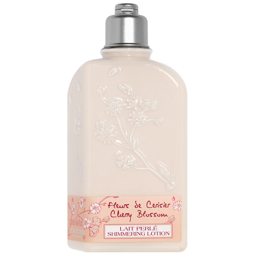 L'OCCITANE Cherry Blossom Shimmering Body Lotion 250ml Image 1