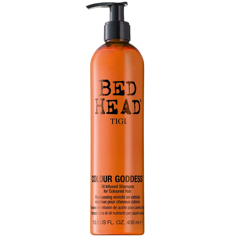 TIGI Bed Head Colour Goddess Oil Infused Shampoo for Coloured Hair 400ml Image 1