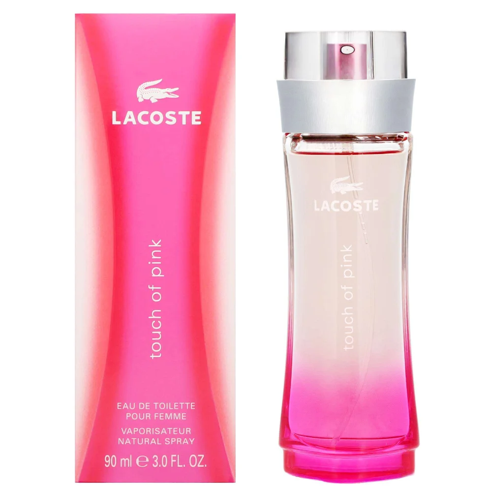 Lacoste Touch Of Pink For Her Eau de Toilette Spray 90ml allbeauty