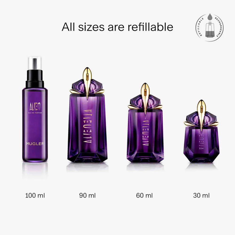 MUGLER Alien Eau de Parfum Refillable Spray 90ml allbeauty