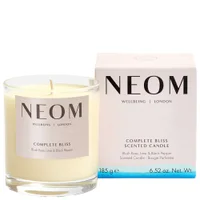 Neom Wellbeing London Scent To Calm & Relax Complete Bliss Scented Candle (1 Wick) 185g