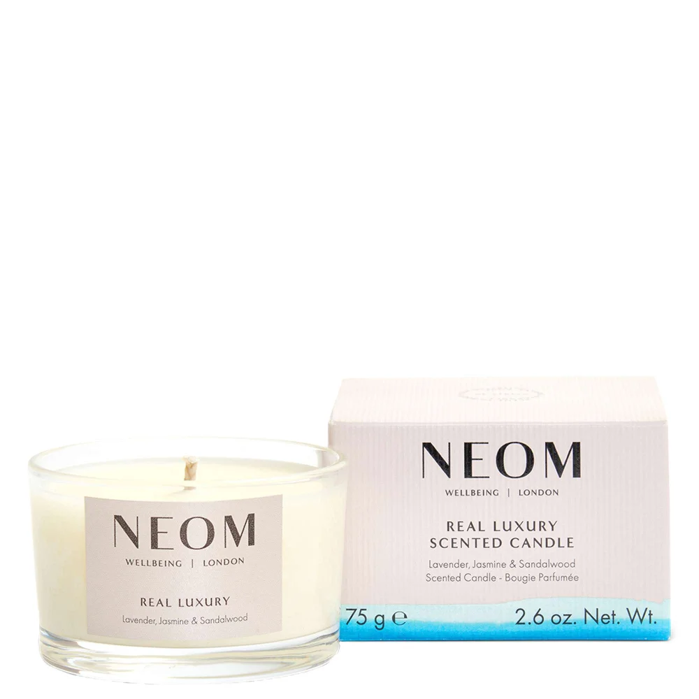 Neom Wellbeing London Scent To De-Stress Real Luxury Candle (Travel) 75g Image 1