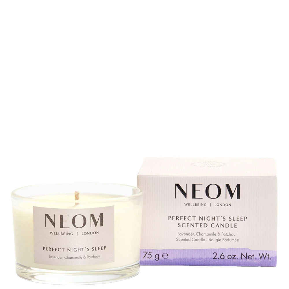 Neom Wellbeing London Scent To Sleep Perfect Night's Sleep Scented Candle (Travel) 75g Image 1
