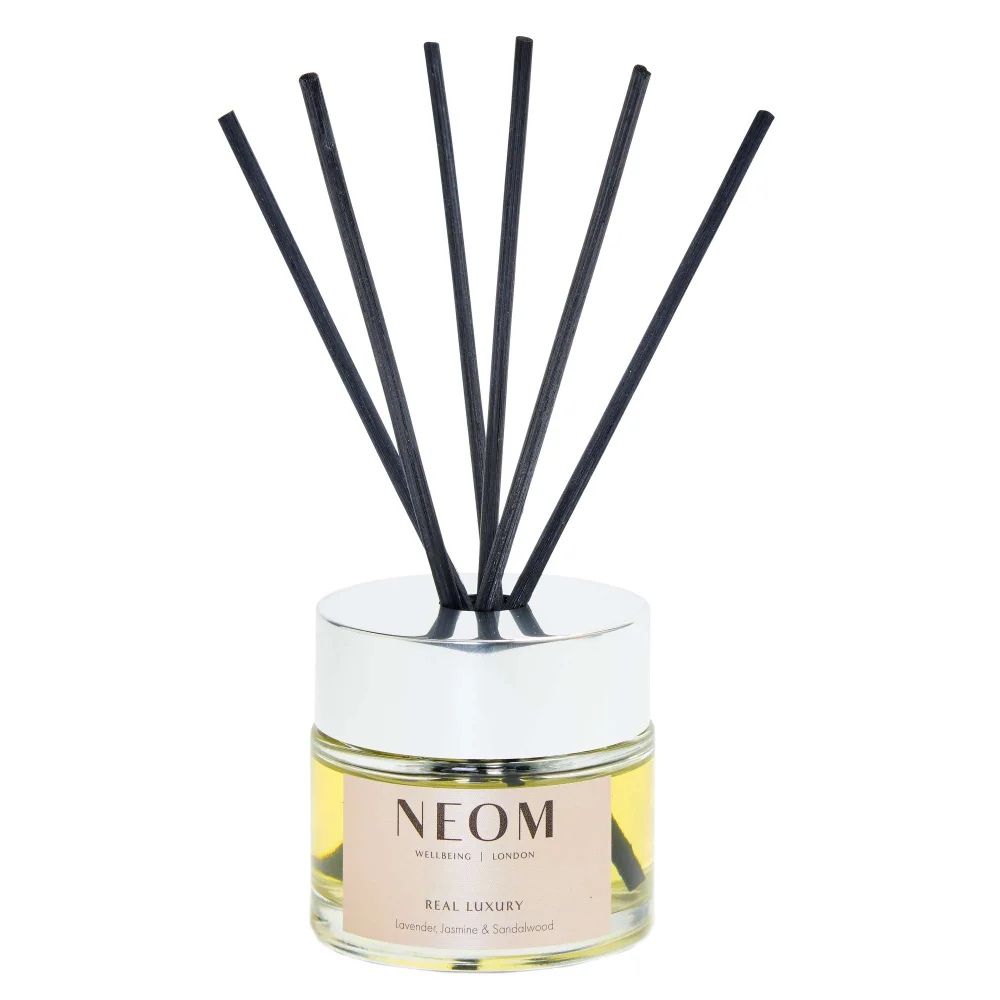 Neom Wellbeing London Scent To De-Stress Real Luxury Reed Diffuser 100ml Image 1