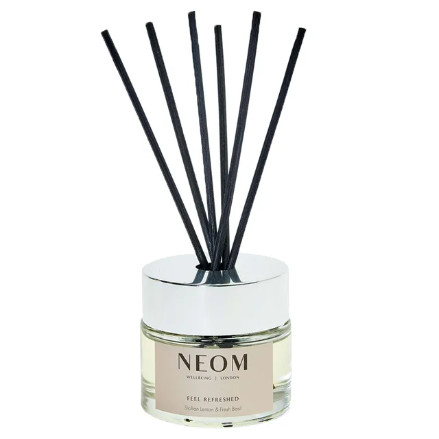 Neom Wellbeing London Scent To Boost Your Energy Feel Refreshed Reed Diffuser 100ml